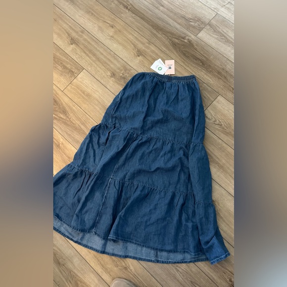 Lucy & Yak Denim Midi Skirt - Picture 4 of 5